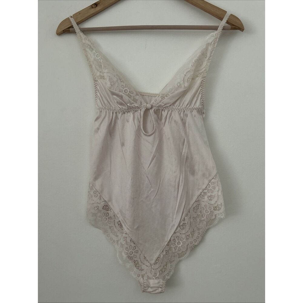 Vintage Flair Lingerie By Dianne Keesee Womens Small Teddy Bodysuit Style 0789